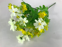 Load image into Gallery viewer, 30 cm Artificial Yellow Cosmos Bunch