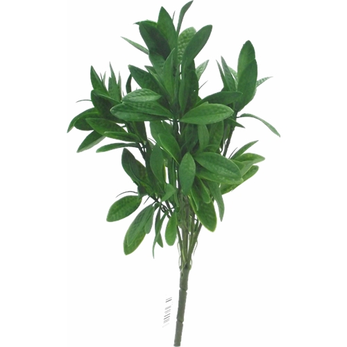 33 cm Plastic Green Bay Leaf Bush