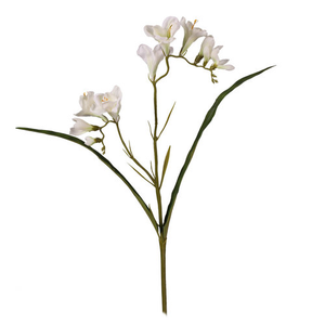 56 cm Ivory Freesia Artificial Flower Stem