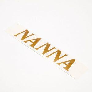 NANNA - Oasis Self-Adhesive Vinyl Lettering