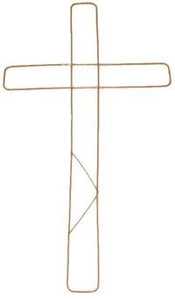 15" Wire Cross (pack of 20) - Wire Frames