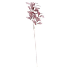 Load image into Gallery viewer, 70cm Burgundy Lambs Ear - Artificial Greenery Single Stem