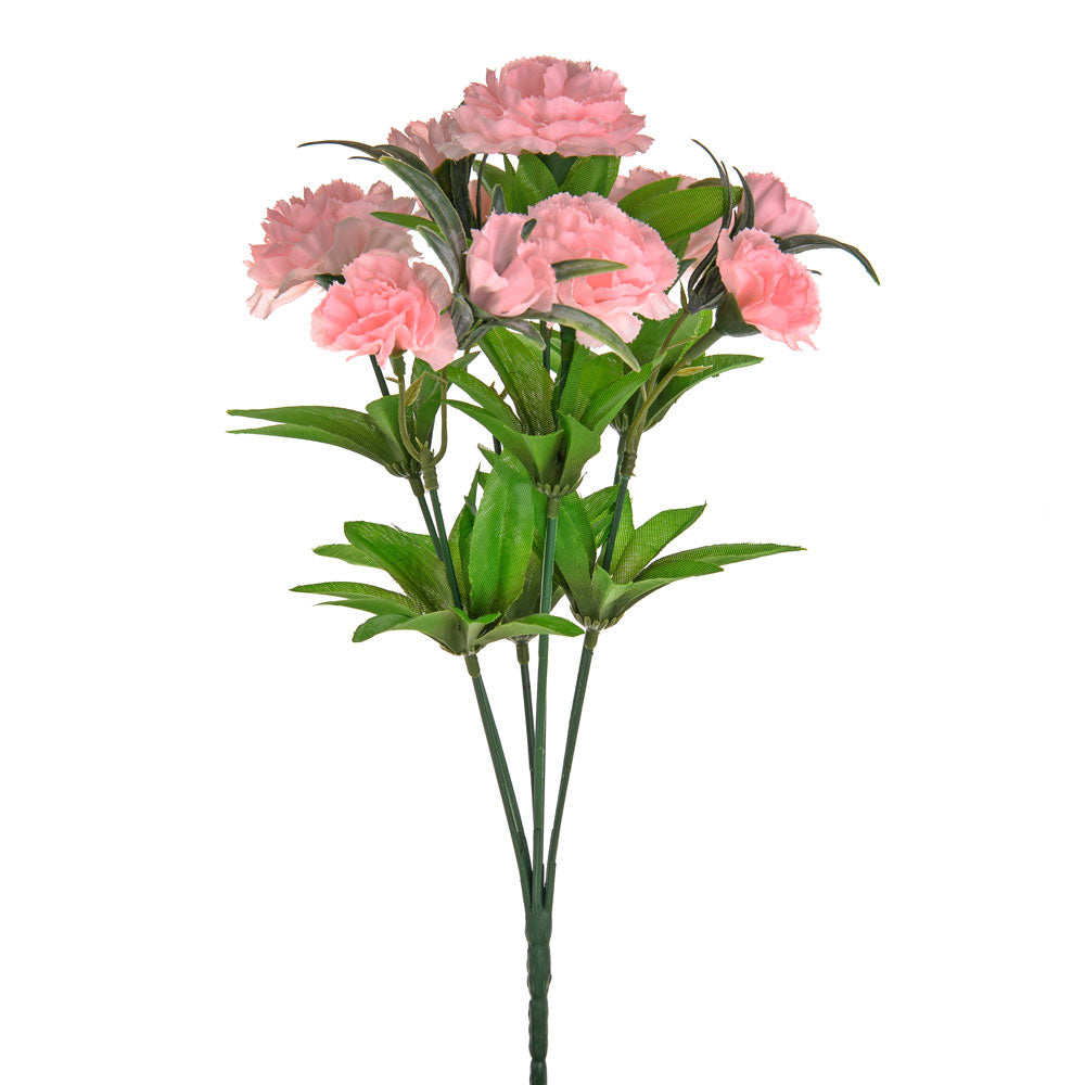 35 cm Pink Carnation Bush