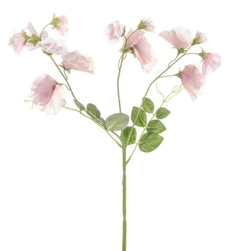 68 cm Pink Sweetpea Spray - Artificial Flower