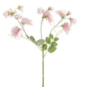 Pink Sweetpea Spray - Artificial Flower 68 cm