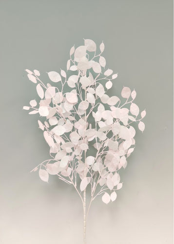90cm Pink Plastic Leaf Spray - Artificial Flower