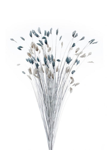 81cm Silver Grass with Grey & Navy Tips - Artificial Flower