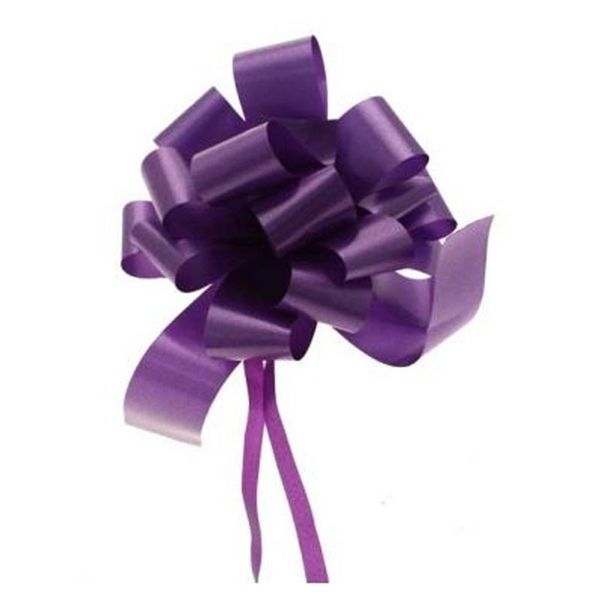 Purple Pull Bows 30mm x 30 Bows