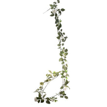 Load image into Gallery viewer, 180cm Rose Garland White with Greenery - Artificial Wedding Flower