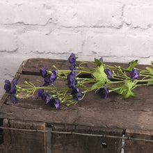 Load image into Gallery viewer, 75cm Purple Seventh Heaven Single Stem - Artificial Flower