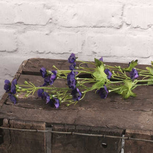 75cm Purple Seventh Heaven Single Stem - Artificial Flower