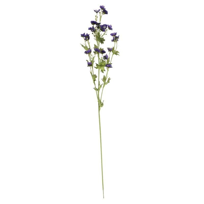 75cm Purple Seventh Heaven Single Stem - Artificial Flower