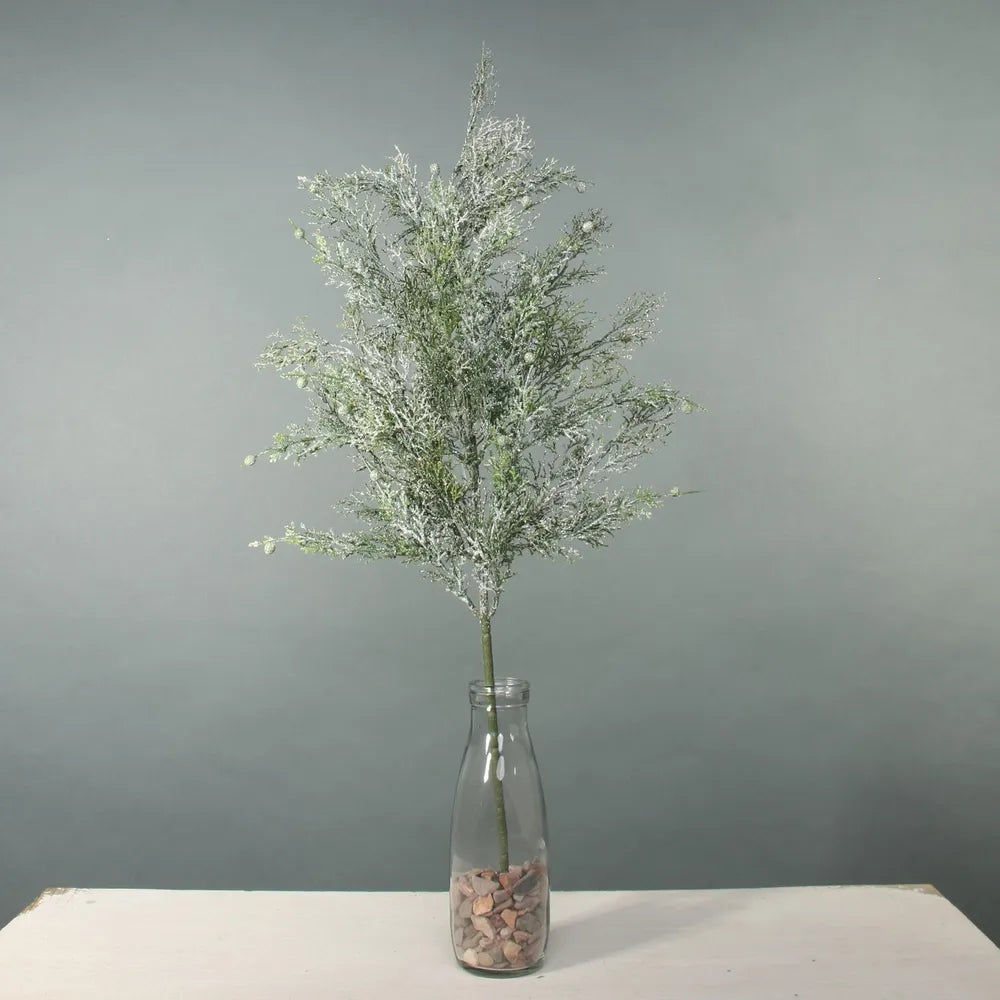 67cm Large Frosted Effect Pine Spray - Christmas Artificial Branch (XB35)