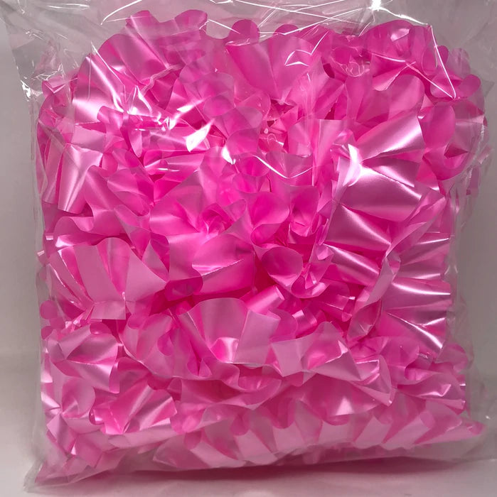 Candy Pink - 10m Pre Pleated Ribbon - Funeral Craft Fresh Artificial Flower Flower Work