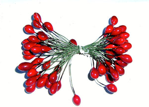 Red / Green Berries - Christmas Wreath Decoration
