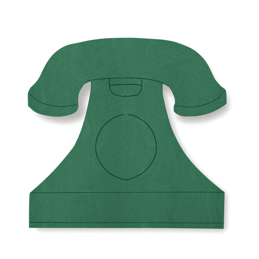 Telephone - Wet Foam Backed - Val Spicer - LARGE ITEM