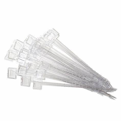 23cm Clear Cardettes x 100